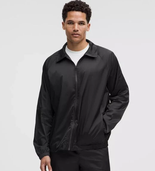 Stretch Satin Nylon Jacket